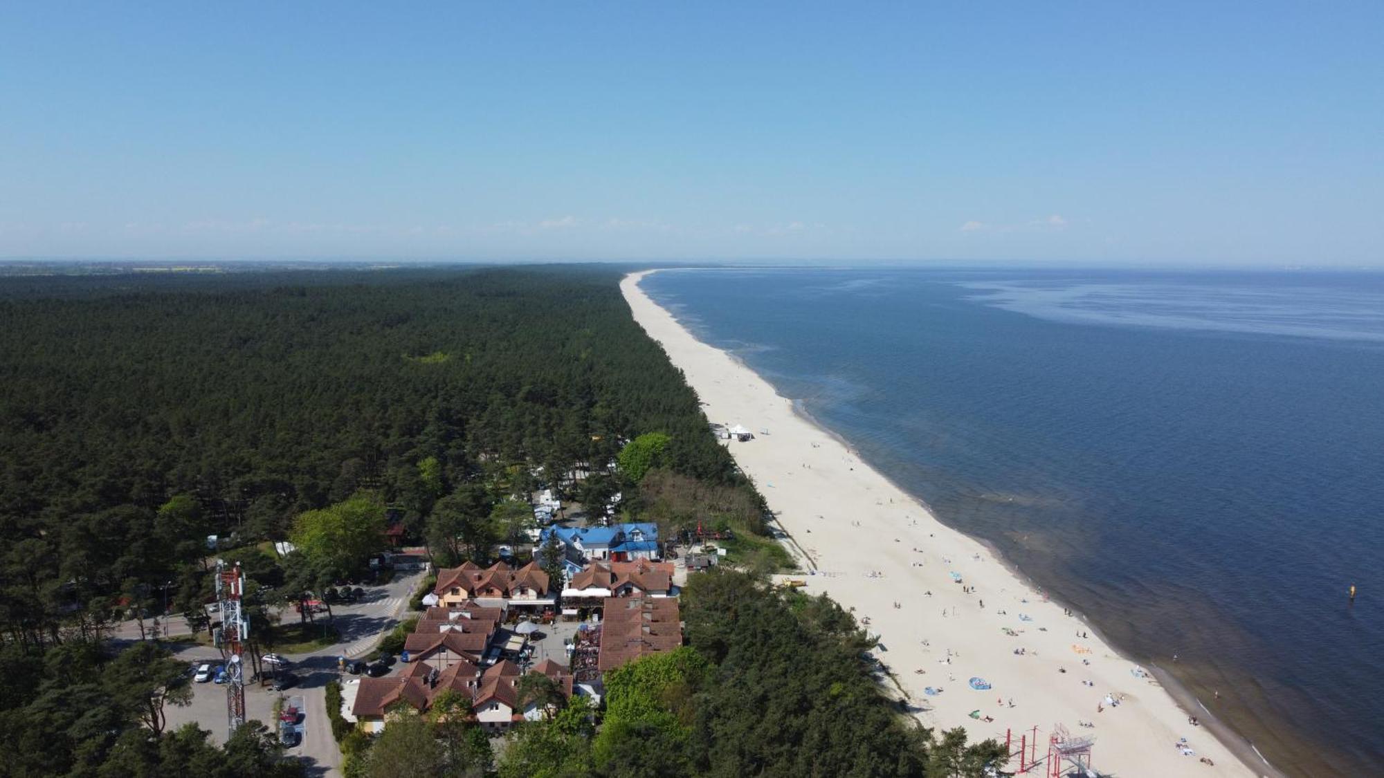 Aquarium - Komfortowe Pokoje Nad Samym Morzem Stegna  Esterno foto